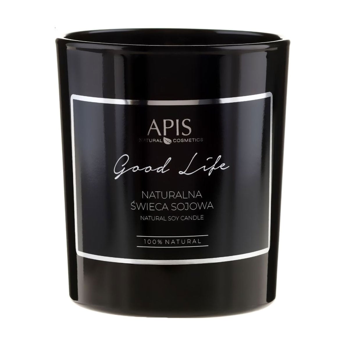 Натуральна соєва свічка Apis Natural Cosmetics Good Life Natural Soy Candle, 220 г